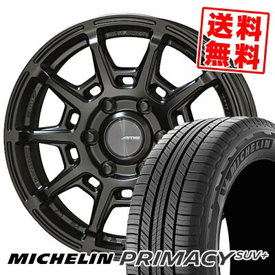 255/65R16 109H MICHELIN ミシュラン PRIMACY SUV+ GALERNA REFINO ガレルナ レフィーノ サマータイヤホイール4本セット 【取付対象】|タイヤプライス館