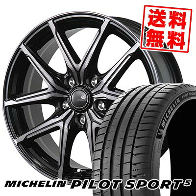245/40R17 95Y XL MICHELIN ミシュラン Pilot SPORT5 CEREBRO FT05 セレブロ FT05 サマータイヤホイール4本セット 【取付対象】