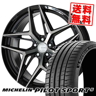 245/45R19 102Y XL MICHELIN ミシュラン Pilot SPORT5 WORK GNOSIS IS205 ワーク グノーシス IS205 サマータイヤホイール4本セット 【取付対象】|タイヤプライス館