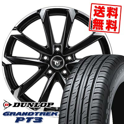 225/55R17 97V DUNLOP ダンロップ GRANDTREK PT3 JP STYLE MJ-V ジェイピースタイル MJ-V サマータイヤホイール4本セット 【取付対象】|タイヤプライス館