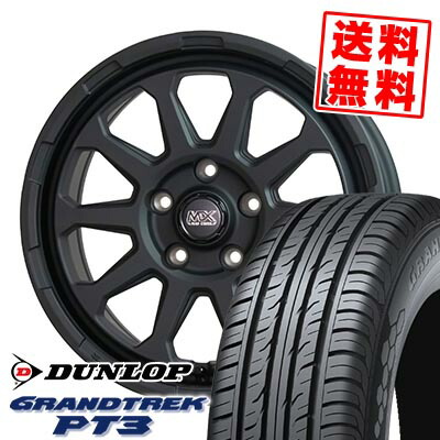 235/65R17 108V XL ダンロップ GRANDTREK PT3 MAD CROSS RANGER サマータイヤホイール4本セット 【取付対象】