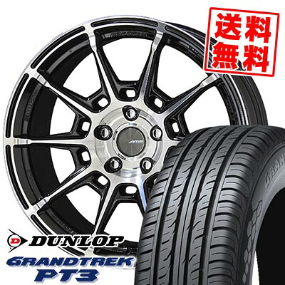 235/65R17 108V XL DUNLOP ダンロップ GRANDTREK PT3 GALERNA REFINO ガレルナ レフィーノ サマータイヤホイール4本セット 【取付対象】|タイヤプライス館