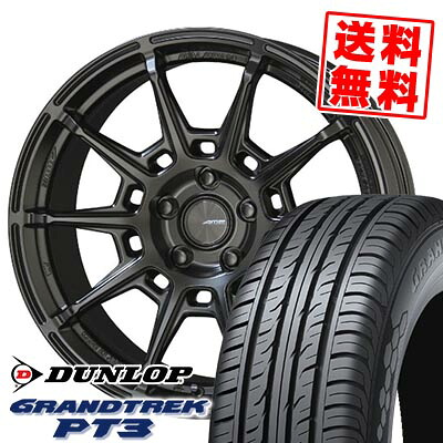 235/65R17 108V XL DUNLOP ダンロップ GRANDTREK PT3 GALERNA REFINO ガレルナ レフィーノ サマータイヤホイール4本セット 【取付対象】｜タイヤプライス館