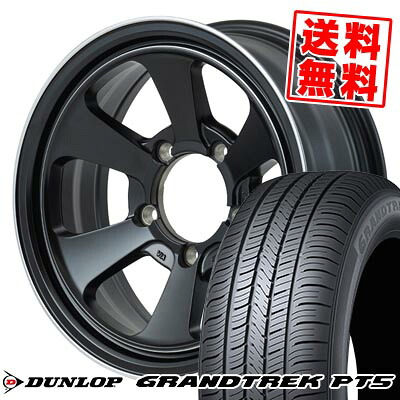 175/80R16 91S ダンロップ GRANDTREK PT5 Garcia Dallas6 サマータイヤホイール4本セット 【取付対象】|タイヤプライス館