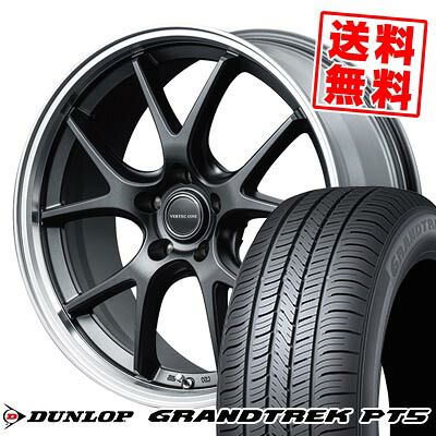 225/65R18 103H ダンロップ GRANDTREK PT5 VERTEC ONE EXE5 Vselection サマータイヤホイール4本セット 【取付対象】｜タイヤプライス館 106,865円