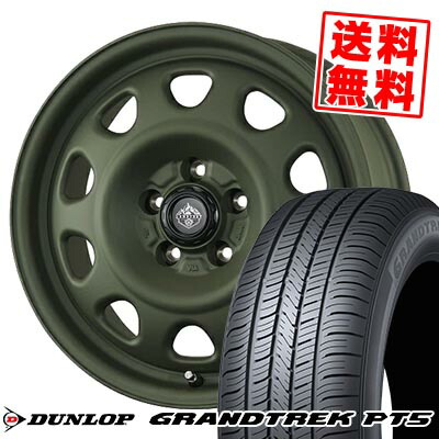 215/65R16 98H DUNLOP ダンロップ GRANDTREK PT5 LANDFOOT SWZ ランドフット SWZ サマータイヤホイール4本セット 【取付対象】