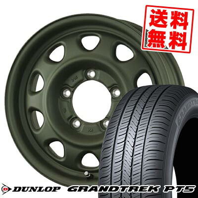 175/80R16 91S DUNLOP ダンロップ GRANDTREK PT5 LANDFOOT SWZ ランドフット SWZ サマータイヤホイール4本セット 【取付対象】