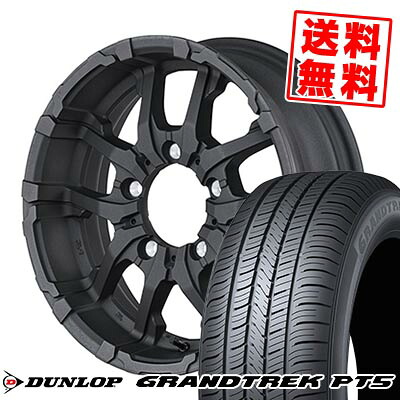 175/80R16 91S DUNLOP ダンロップ GRANDTREK PT5 NITRO POWER M26 CROSS FANG ナイトロパワー M26 クロスファング サマータイヤホイール4本セット ジムニー用【取付対象】