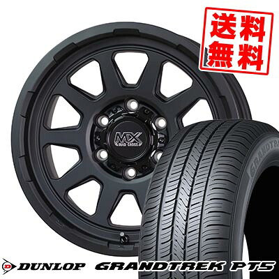 265/65R17 112H ダンロップ GRANDTREK PT5 MAD CROSS RANGER サマータイヤホイール4本セット 6Hホイール【取付対象】|タイヤプライス館