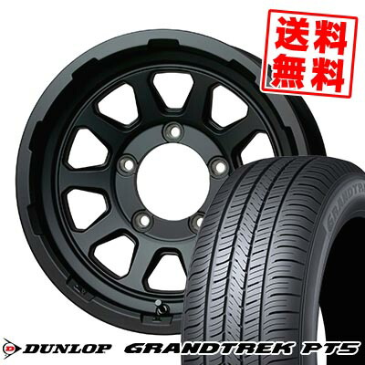 175/80R15 90S DUNLOP ダンロップ GRANDTREK PT5 MAD CROSS RANGER マッドクロス レンジャー サマータイヤホイール4本セット 【取付対象】