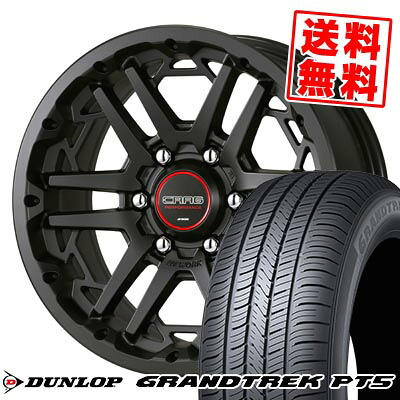 265/70R17 115S ダンロップ GRANDTREK PT5 WORK CRAG T-GRABIC3 サマータイヤホイール4本セット 【取付対象】|タイヤプライス館