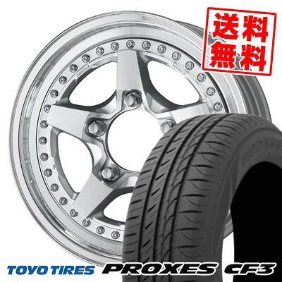 205/60R16 92H トーヨータイヤ PROXES CF3 WORK CRAG GALVATRE2 サマータイヤホイール4本セット 【取付対象】|タイヤプライス館