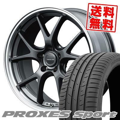 245/40R18 97Y XL トーヨー タイヤ PROXES sport VERTEC ONE EXE5 Vselection サマータイヤホイール4本セット 【取付対象】|タイヤプライス館