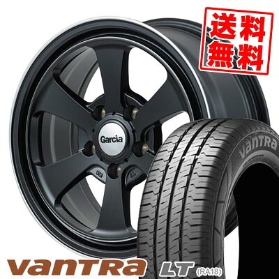 215/65R16 109/107L ハンコック VANTRA LT RA18 Garcia Dallas6 サマータイヤホイール4本セット 【取付対象】|タイヤプライス館
