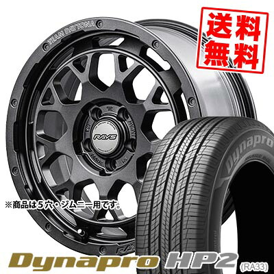 215/70R16 100H ハンコック Dynapro HP2 RA33 TEAM DAYTONA M9+ SPEC M サマータイヤホイール4本セット 【取付対象】|タイヤプライス館