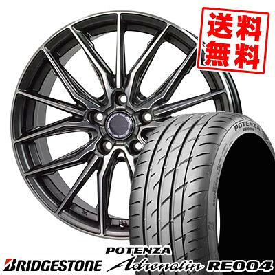 215/55R16 97W BRIDGESTONE ブリヂストン POTENZA Adrenalin RE004 Precious AST M4 プレシャス アストM4 サマータイヤホイール4本セット 【取付対象】