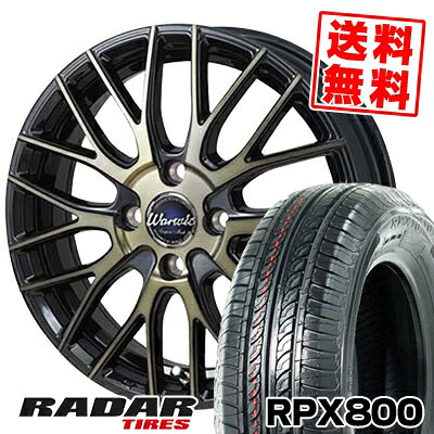 195/45R15 78V レーダー RPX800 Warwic Empress Mesh サマータイヤホイール4本セット 【取付対象】｜タイヤプライス館