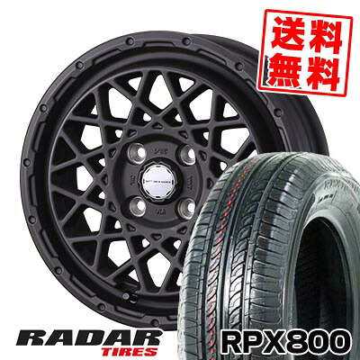 165/70R14 81T レーダー RPX800 MUDVANCE 09 サマータイヤホイール4本セット 【取付対象】|タイヤプライス館