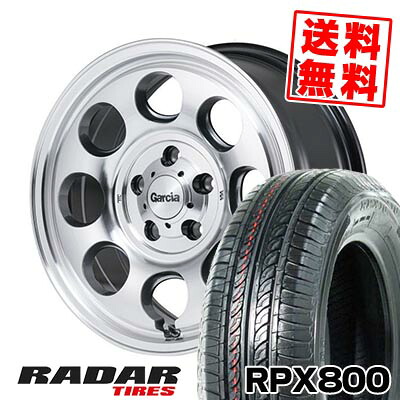 205/55R16 94W XL レーダー RPX800 Garcia Palm8 サマータイヤホイール4本セット 【取付対象】｜タイヤプライス館 86,515円