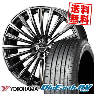 245/40R19 98W YOKOHAMA ヨコハマ BLUE EARTH RV03 ブルーアース RV03 Kranze Vierharm 225EVO クレンツェ ヴィルハーム225EVO サマータイヤホイール4本セット|タイヤプライス館