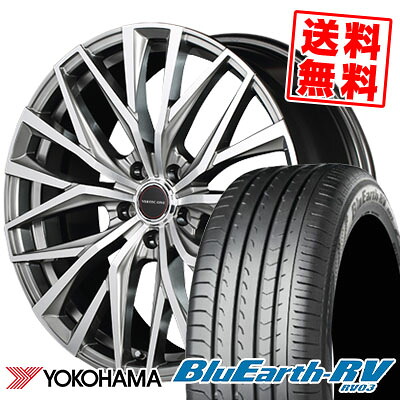 225/40R19 93W YOKOHAMA ヨコハマ BLUE EARTH RV03 ブルーアース RV03 VERTEC ONE ALBATROSS ヴァーテック ワン アルバトロス サマータイヤホイール4本セット