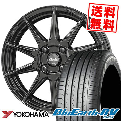 185/60R15 84H ヨコハマ BLUE EARTH RV03 CIRCLAR C10R サマータイヤホイール4本セット 【取付対象】