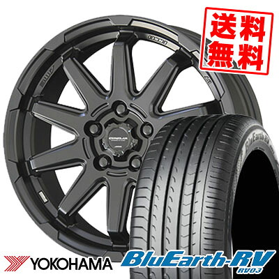 225/55R17 101V YOKOHAMA ヨコハマ BLUE EARTH RV03 ブルーアース RV03 CIRCLAR C10S サーキュラー C10S サマータイヤホイール4本セット｜タイヤプライス館