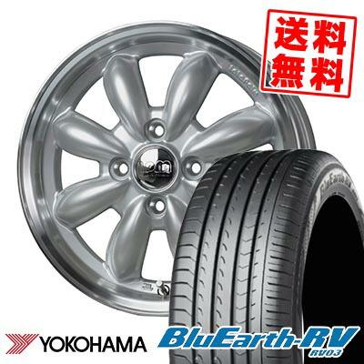 185/60R15 84H ヨコハマ BLUE EARTH RV03 LaLa Palm CUP2 サマータイヤホイール4本セット 【取付対象】|タイヤプライス館