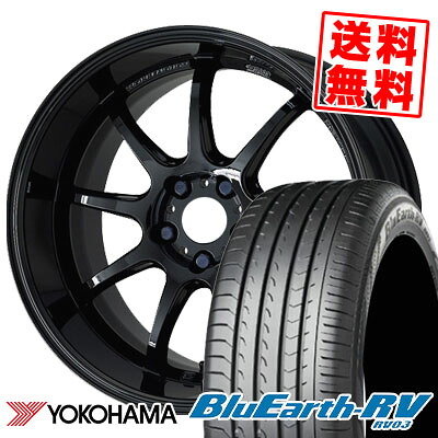 215/55R17 94V YOKOHAMA ヨコハマ BLUE EARTH RV03 ブルーアース RV03 WORK EMOTION D9R ワーク エモーション D9R サマータイヤホイール4本セット｜タイヤプライス館