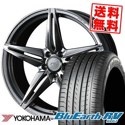 225/50R18 95V YOKOHAMA ヨコハマ BLUE EARTH RV03 ブルーアース RV03 WEDS F ZERO FZ-3 ウェッズ エフゼロ FZ-3 サマータイヤホイール4本セット