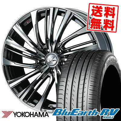 245/35R20 95W YOKOHAMA ヨコハマ BLUE EARTH RV03 ブルーアース RV03 weds LEONIS FS ウェッズ レオニス FS サマータイヤホイール4本セット