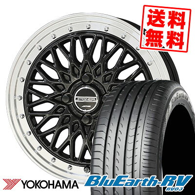 185/60R15 84H ヨコハマ BLUE EARTH RV03 STEINER FTX サマータイヤホイール4本セット 【取付対象】