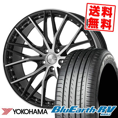 245/45R19 102W YOKOHAMA ヨコハマ BLUE EARTH RV03 ブルーアース RV03 Magnanni MCM マグナーニ MCM サマータイヤホイール4本セット