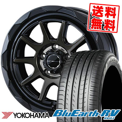 215/60R16 95H ヨコハマ BLUE EARTH RV03 WEDS MUD VANCE06 サマータイヤホイール4本セット 【取付対象】|タイヤプライス館
