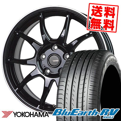 215/65R16 98H ヨコハマ BLUE EARTH RV03 G-SPEED P-06 サマータイヤホイール4本セット 【取付対象】