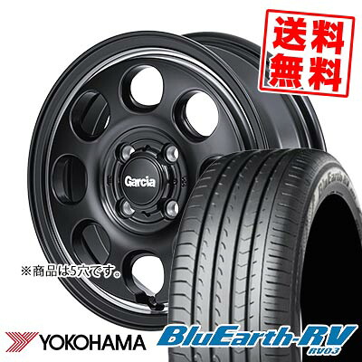 205/55R16 91W ヨコハマ BLUE EARTH RV03 Garcia Palm8 サマータイヤホイール4本セット 【取付対象】｜タイヤプライス館