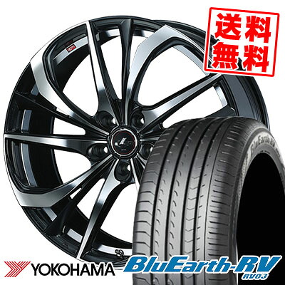 245/45R19 102W YOKOHAMA ヨコハマ BLUE EARTH RV03 ブルーアース RV03 weds LEONIS TE ウェッズ レオニス TE サマータイヤホイール4本セット|タイヤプライス館