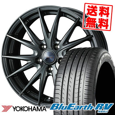 235/50R18 101V YOKOHAMA ヨコハマ BLUE EARTH RV03 ブルーアース RV03 VELVA SPORT2 ヴェルヴァ スポルト2 サマータイヤホイール4本セット