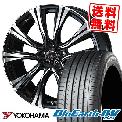 245/40R20 99W YOKOHAMA ヨコハマ BLUE EARTH RV03 WEDS LEONIS VR ウェッズ レオニス VR サマータイヤホイール4本セット 【取付対象】｜タイヤプライス館