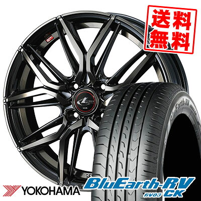 175/60R16 82H YOKOHAMA ヨコハマ BLUE EARTH RV03 CK ブルーアース RV03 CK LEONIS LM レオニス LM サマータイヤホイール4本セット