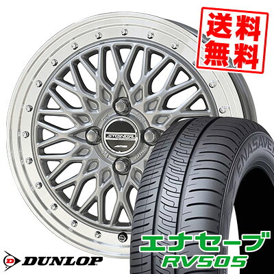 185/60R15 84H ダンロップ ENASAVE RV505 STEINER FTX サマータイヤホイール4本セット 【取付対象】|タイヤプライス館