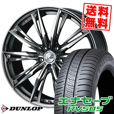245/45R19 98W ダンロップ ENASAVE RV505 WEDS LEONIS GX サマータイヤホイール4本セット 【取付対象】｜タイヤプライス館