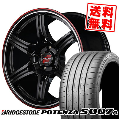 205/50R17 93Y XL BRIDGESTONE ブリヂストン POTENZA S007A ポテンザ S007A RMP RACING R60 RMPレーシング R60 サマータイヤホイール4本セット|タイヤプライス館