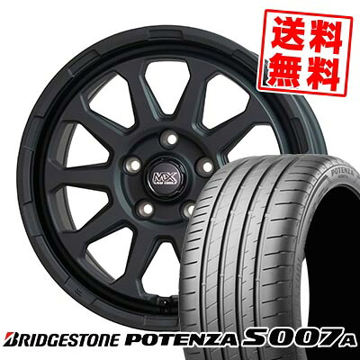205/55R17 91Y BRIDGESTONE ブリヂストン POTENZA S007A MAD CROSS RANGER マッドクロス レンジャー サマータイヤホイール4本セット 【取付対象】｜タイヤプライス館