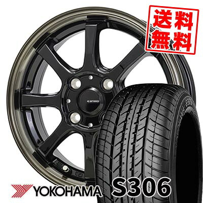 155/65R14 75S ヨコハマ S306 G・SPEED P-08 サマータイヤホイール4本セット 【取付対象】|タイヤプライス館