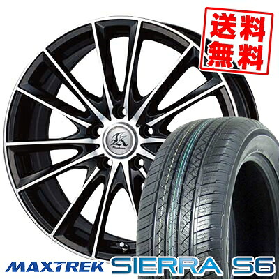 255/35R20 97W XL MAXTREK マックストレック SIERRA S6 シエラ エスロク Kashina FV7 カシーナ FV7 サマータイヤホイール4本セット