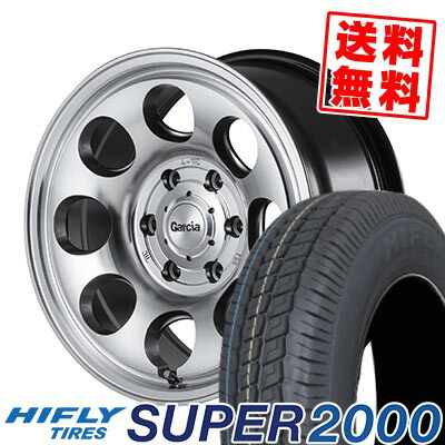 215/65R16C 109/107T ハイフライ SUPER2000 Garcia Palm8 サマータイヤホイール4本セット for 200系ハイエース【取付対象】