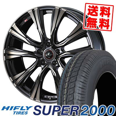 215/70R15 109/107R ハイフライ SUPER2000 WEDS LEONIS VR サマータイヤホイール4本セット 【取付対象】