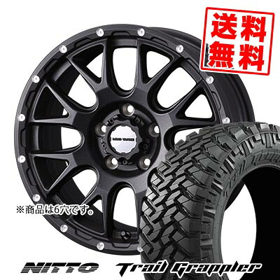 285/75R16 126Q LT ニットー Trail Grappler MUDVANCE 08 サマータイヤホイール4本セット for 200系ハイエース【取付対象】｜タイヤプライス館