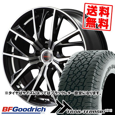 225/55R18 102H XL BFGoodrich BFグッドリッチ TRAIL-TERRAIN T/A トレイルテレーン T/A VERTEC ONE GLAIVE ヴァーテックワン グレイブ サマータイヤホイール4本セット